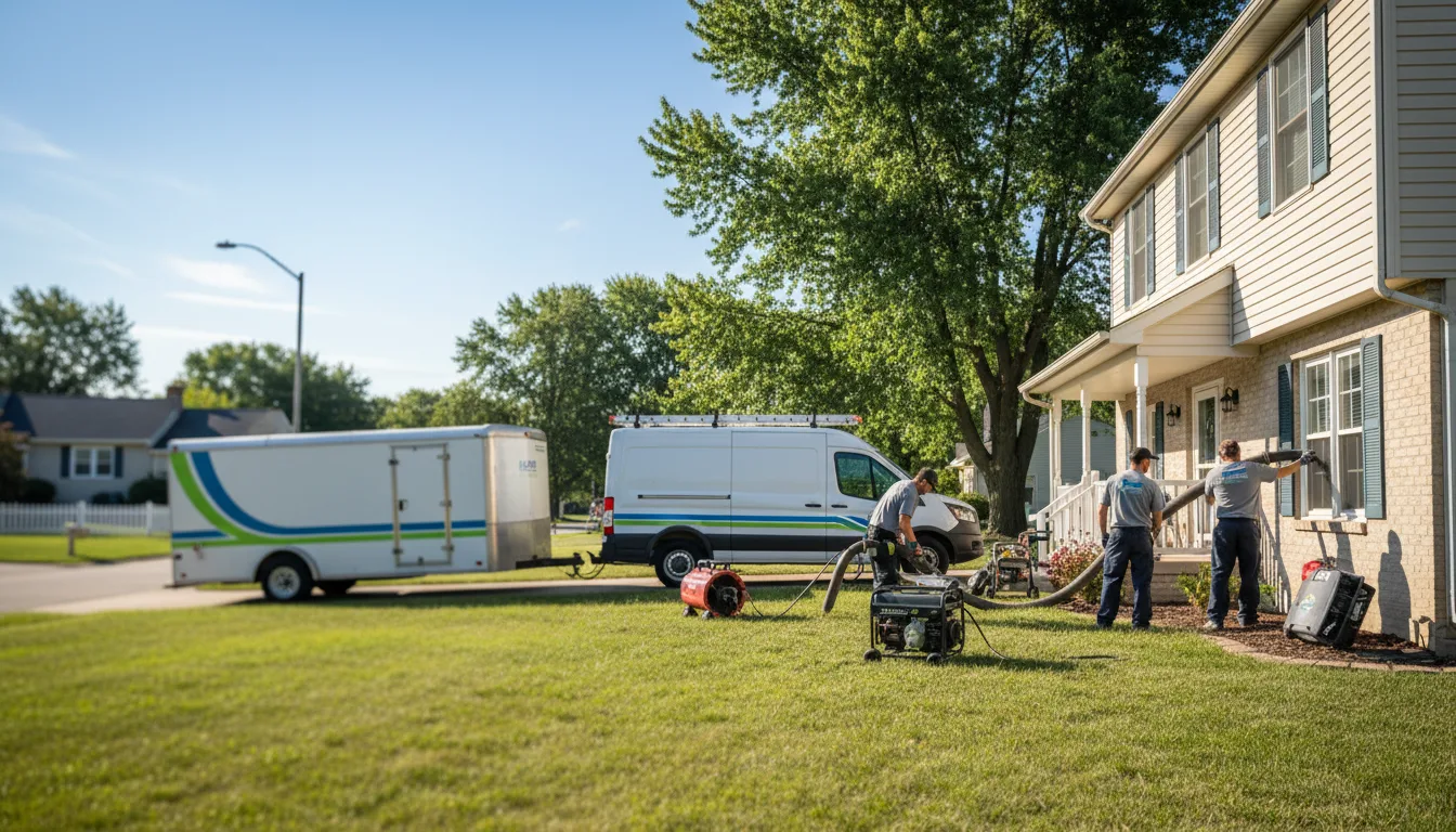 Flooded Basement Restoration And Cleanup With Repair in Wisner, NE near me